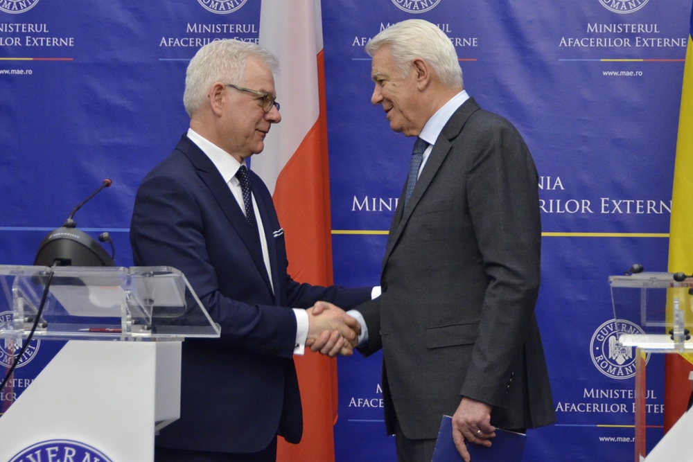 The visit of Polish FM in Bucharest, an Extended PL-RO Diplomatic Agenda
