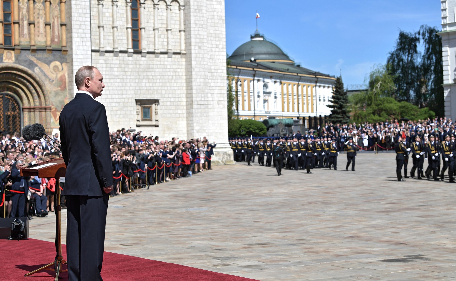 Zaskakująca inauguracja Putina