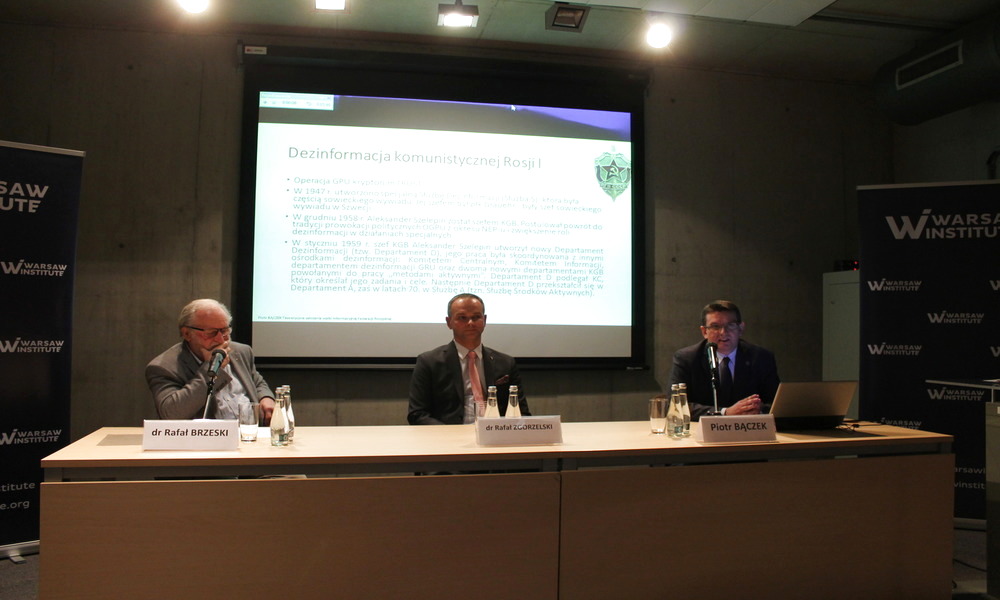 Warsaw Institute Debate: Information Warfare and Activities of Special Services