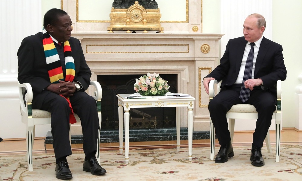 Zimbabwe-Rosja. Pomoc za diamenty