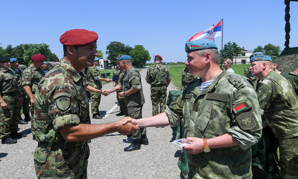 Słowiańskie Braterstwo 2019. Rosyjscy spadochroniarze w Serbii