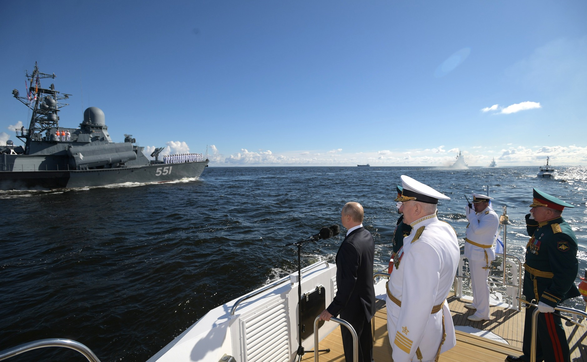 Putin Reveals Grandiose Plans for Russia’s Navy