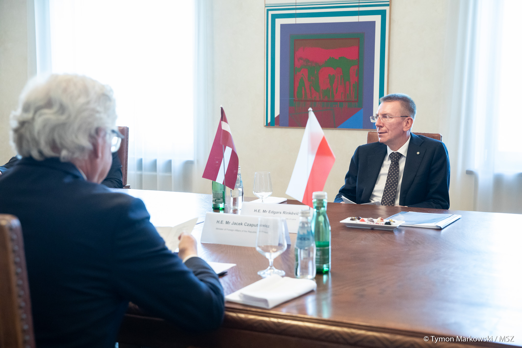 WI Daily News – Polish Foreign Minister visited Riga