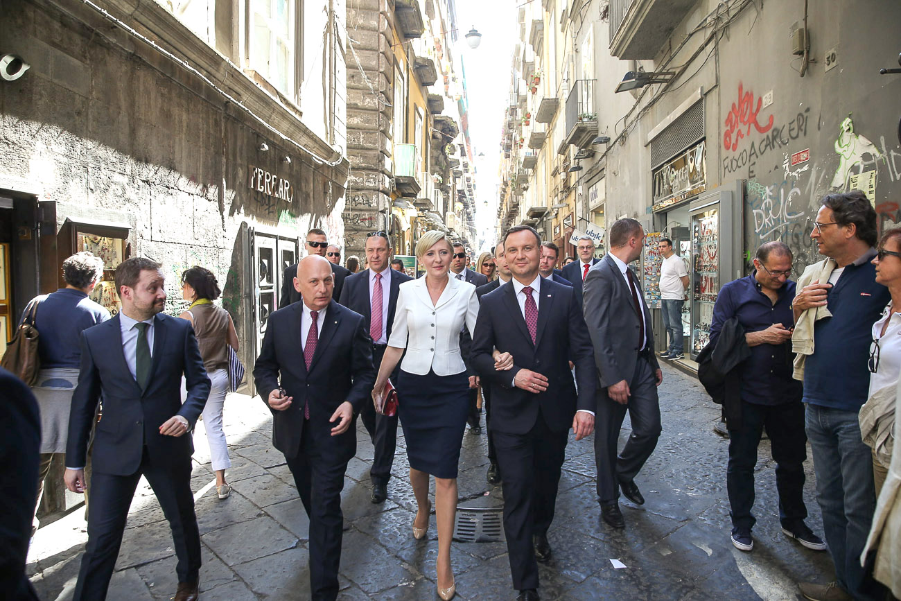 WI Daily News – President of Poland arrives in Italy