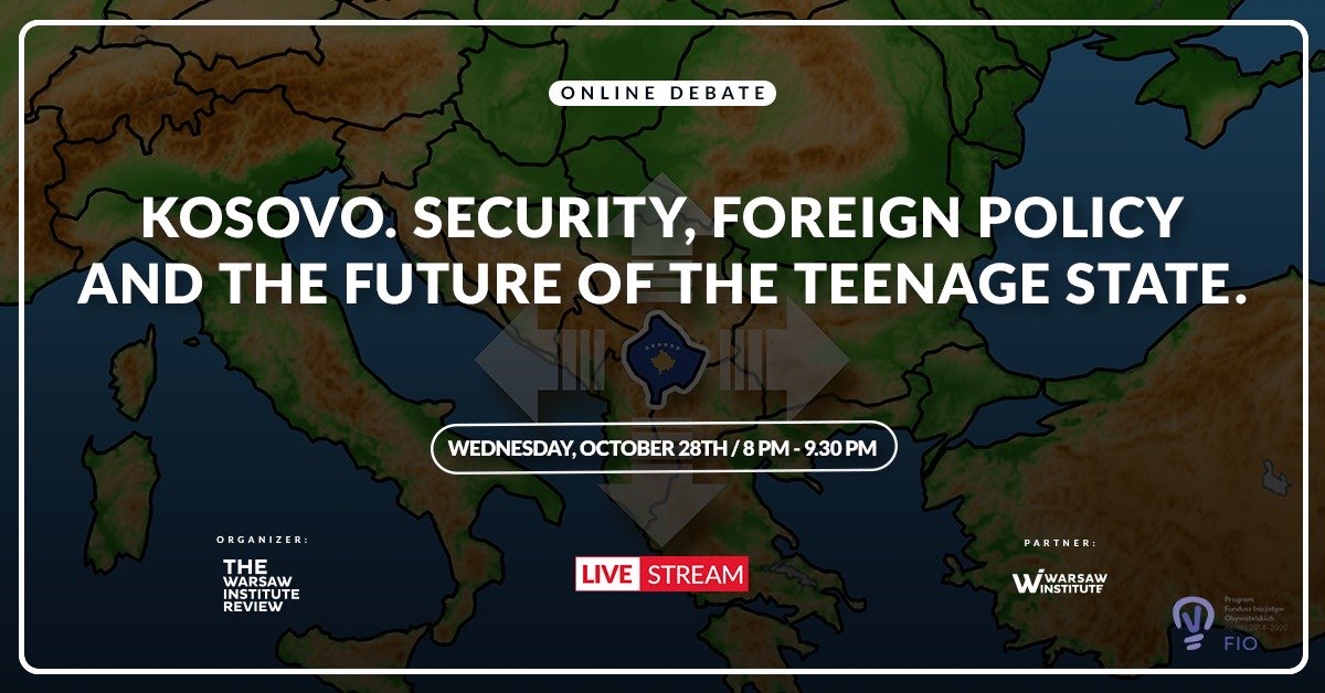 Kosovo. Security, foreign policy and the future of the teenage state | Live Stream