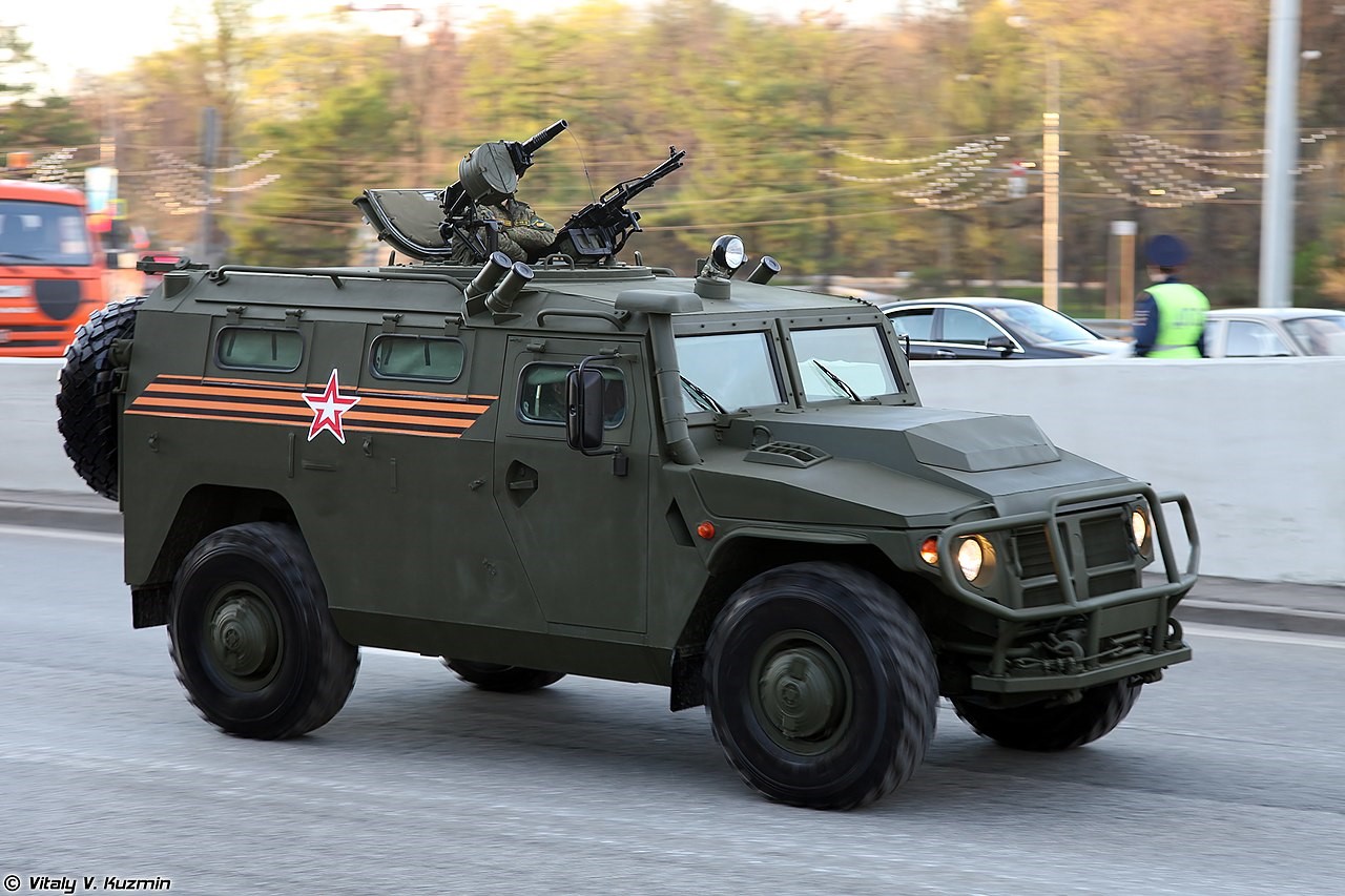 russian military vehicles