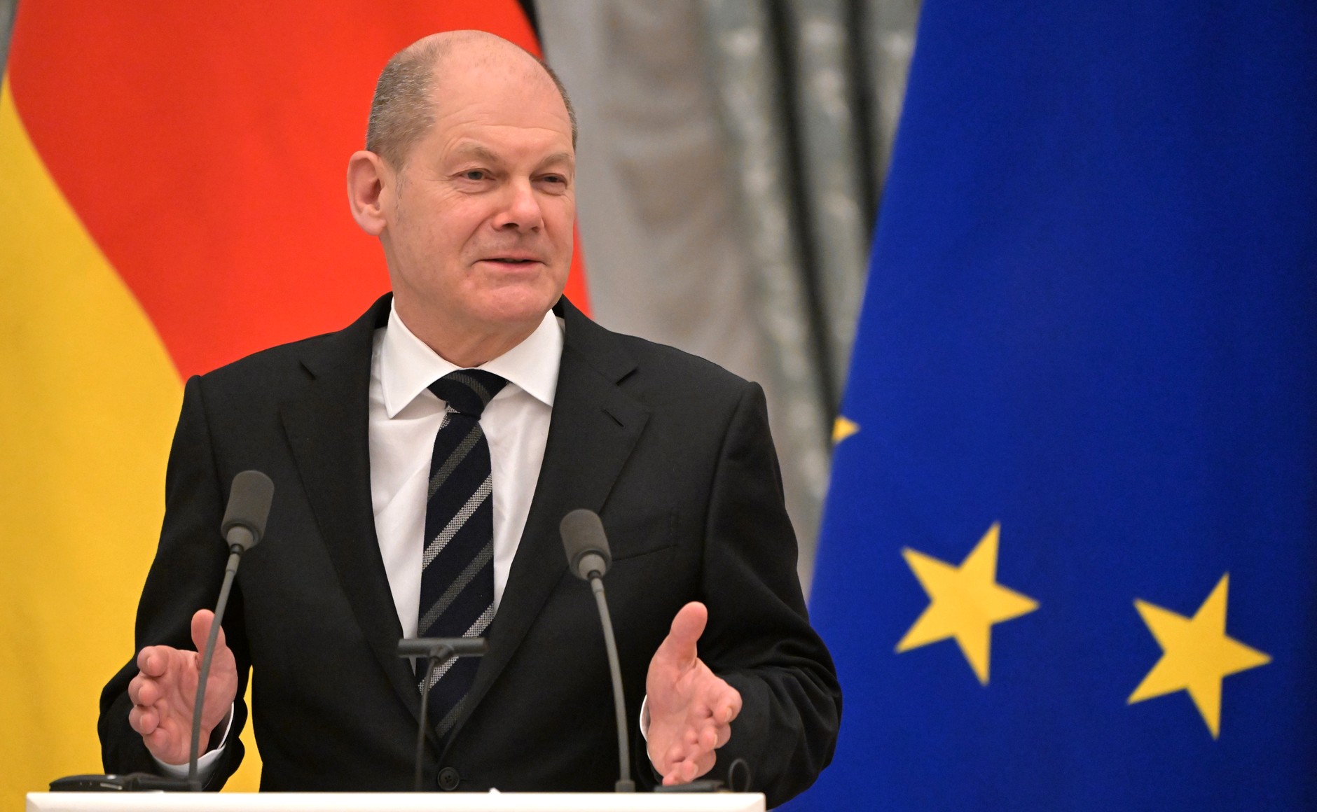 Scholz w Moskwie „zaprosił” Putina do inwazji na Ukrainę