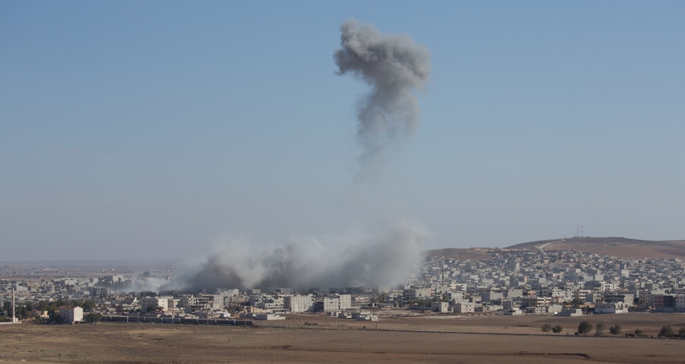 Syria. ILIS (ISIS) Attack on Ghweran Prison