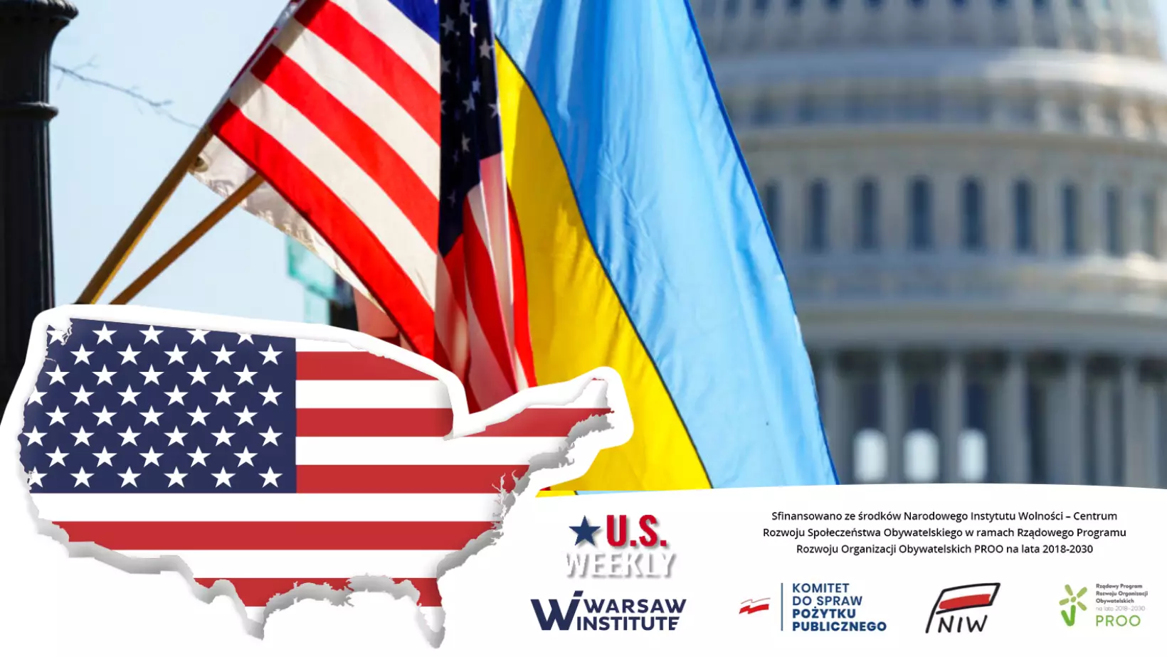 Stany Zjednoczone usilnie wspierają Ukrainę