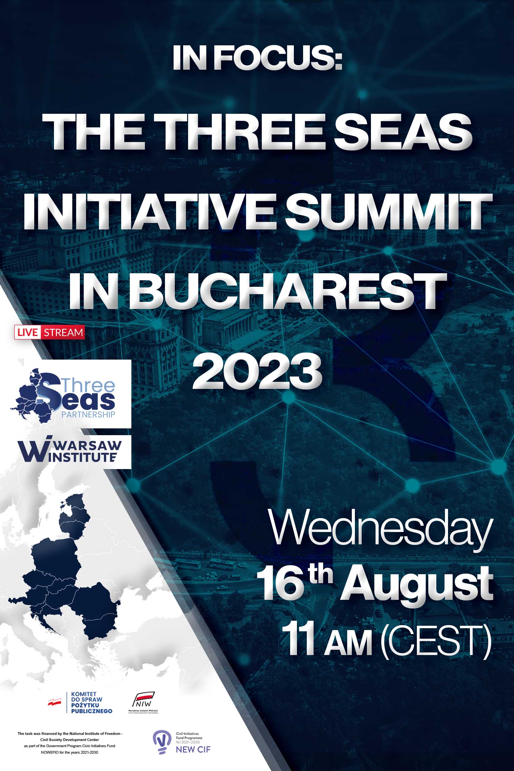 The Three Seas Initiative Summit in Bucharest 2023