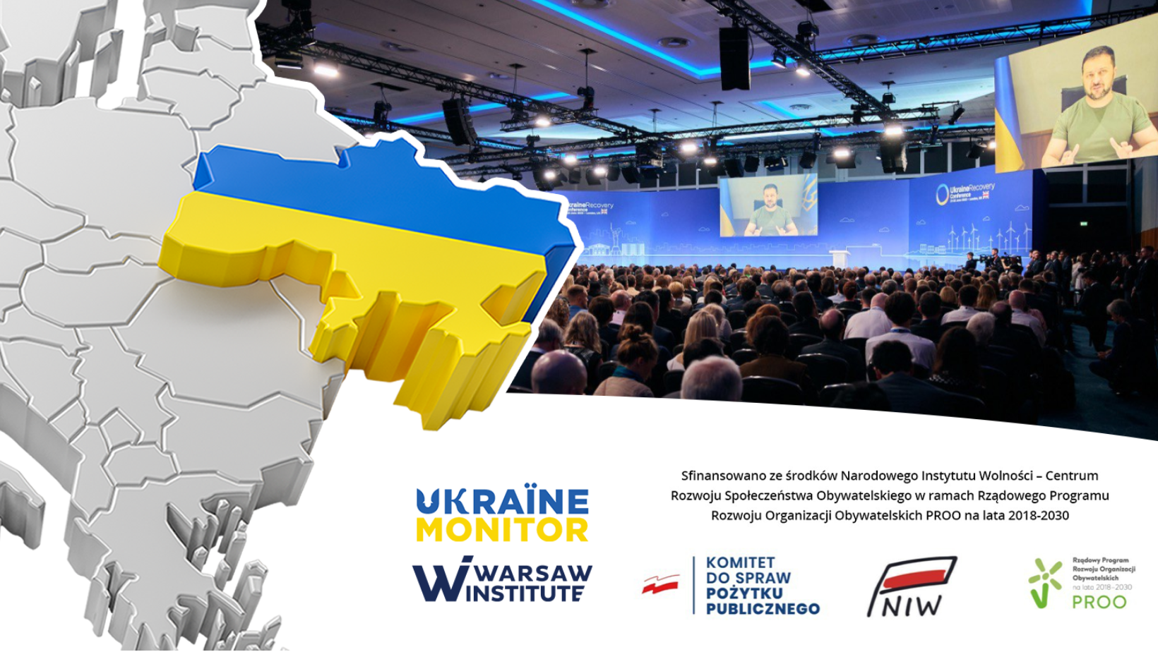 Zbiórka na odbudowę Ukrainy. Zadeklarowano ponad 60 mld dolarów
